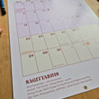 Load image into Gallery viewer, 2025 ZODIAC CALENDAR - A4