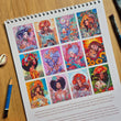 Load image into Gallery viewer, 2025 ZODIAC CALENDAR - A4