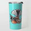 Load image into Gallery viewer, Aqua Fantail Travel Mug