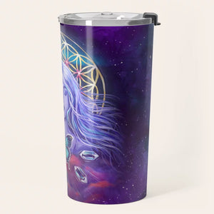 Sophia Goddess of Wisdom Travel Mug