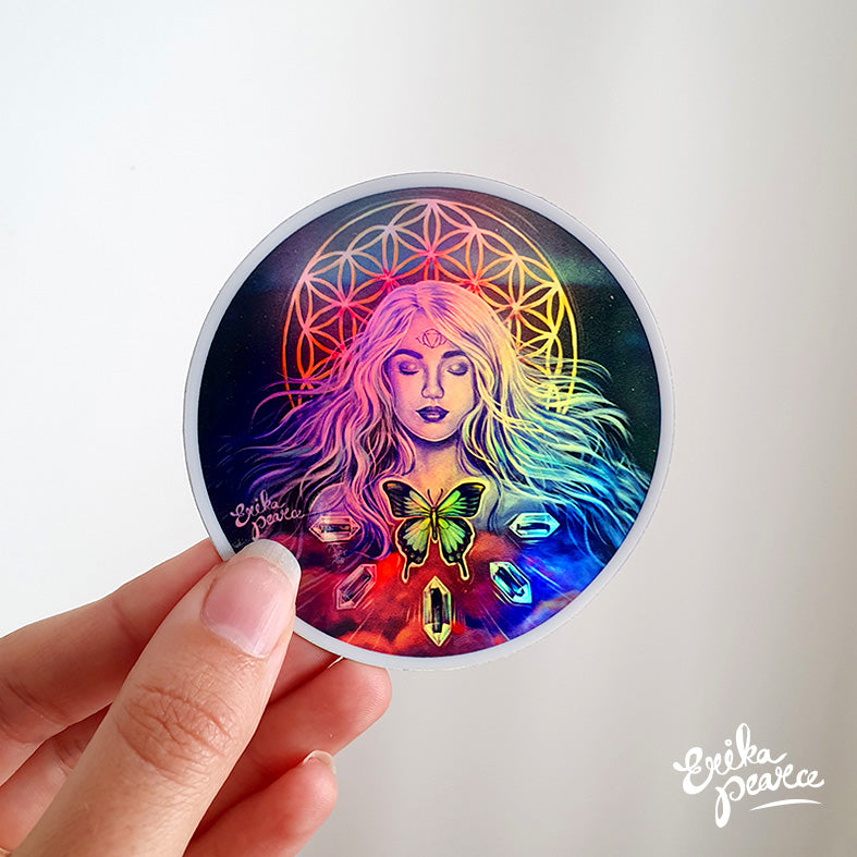 Holographic Sophia Sticker