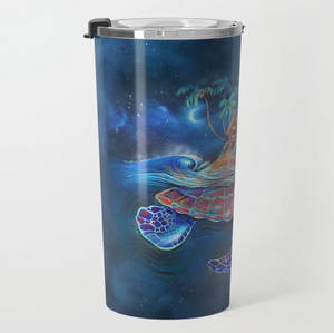 Turtle Dream Island Travel Mug